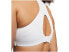 Nike 255815 Women's Rival White/White/Pure Platinum Sports Bra Size 36E