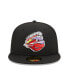 ფოტო #5 პროდუქტის Men's Black Winston-Salem Dash Marvel x Minor League 59FIFTY Fitted Hat