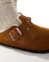 Фото #8 товара Birkenstock Boston shearling mink lined clogs in tan