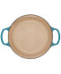 Фото #4 товара 4.5-Qt. Signature Enameled Cast Iron Round Dutch Oven