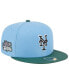 Фото #1 товара Men's Sky Blue, Cilantro New York Mets 1986 World Series 59FIFTY Fitted Hat