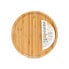 Snack tray Brown Bamboo 24,7 x 1,5 x 24,7 cm (12 Units)