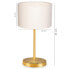 Tischlampe Creme Gold WH5921