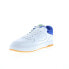 Фото #7 товара Lacoste Lineset 124 1 SMA Mens White Leather Lifestyle Sneakers Shoes