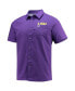 Фото #3 товара Men's PFG Purple LSU Tigers Slack Tide Camp Button-Up Shirt