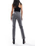 Фото #5 товара & Other Stories stretch slim leg jeans in Grey Shimmer wash