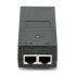 Desktop PoE Power Supply - RJ45 - with IEC C8 socket - 48V / 0,5A / 24W - black - IPS