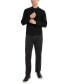 Фото #3 товара Men's Slim-Fit Zip-Placket Long Sleeve Polo Sweater