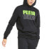 Фото #3 товара Puma Power Logo Pullover Hoodie Mens Size M Casual Outerwear 58940951