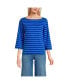 ფოტო #1 პროდუქტის Women's 3/4 Bell Sleeve Supima T-shirt