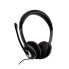 Фото #5 товара V7 HU521-2EP - Headset - Head-band - Office/Call center - Black,Silver - Binaural - Button