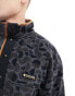 Columbia Helvetia II printed half snap fleece in black