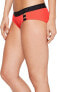 Фото #2 товара Hurley Quick Dry 173895 Womens Strappy Boy Bottoms Bright Crimson Size Small