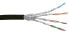 Фото #1 товара InLine Patch Cable S/FTP PiMF Cat.6 black AWG27 PVC CU 100m