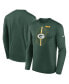 Men's Green Green Bay Packers Legend Icon Long Sleeve T-shirt