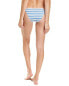 Фото #2 товара Vitamin A Natalie Miter Stripe Tie-Side String Bottom Women's Blue 4/Xs