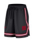 ფოტო #3 პროდუქტის Women's Black Chicago Bulls Sideline Fly Crossover Performance Shorts