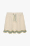 Scalloped knit skirt - limited edition