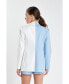 Фото #3 товара Women's Color Block Blazer