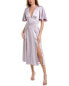 Фото #1 товара Платье Ted Baker Flutter Sleeve Midi Dress для женщин 2