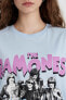 Футболка Defacto Ramones Oversize Fit Bisiklet Yaka