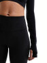 The North Face Flex logo legging shorts in black