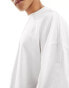 ASOS DESIGN essential heavyweight extreme oversized t-shirt 240gsm in white