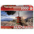 Фото #1 товара EDUCA BORRAS 3000 Mount Fuji And Pagoda Panorama Puzzle