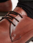 Фото #8 товара Jack & Jones leather derby shoe in brown