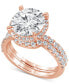 ფოტო #1 პროდუქტის Certified Lab Grown Diamond Bridal Set (5 ct. t.w.) in 14k Gold