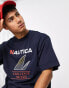 Фото #3 товара Nautica Archive brillock oversized t-shirt in navy