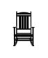 Фото #8 товара All-Weather Outdoor Patio Poly Classic Porch Rocking Chair (Set of 4)