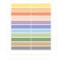 HERMA 15238 - Multicolour - Rectangle - Permanent - Paper - 46 mm - 10 mm