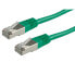 ROLINE FTP Patch Cord Cat.5e - green 1 m - 1 m - Cat5e - F/UTP (FTP) - RJ-45 - RJ-45