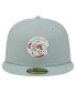 ფოტო #3 პროდუქტის Men's Green Chicago Cubs Spring Forest 59FIFTY Fitted Hat