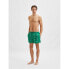 Фото #4 товара Плавательные шорты Selected Classic, для мужчин, с алловер-принтом, из переработанного полиэстера, быстро сохнутращие.