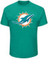 Фото #3 товара Men's Big and Tall Tua Tagovailoa Aqua Miami Dolphins Eligible Receiver Iii Name Number T-shirt