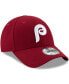 Фото #3 товара Men's Maroon Philadelphia Phillies Alternate 2 The League 9FORTY Adjustable Hat
