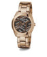 Фото #2 товара Guess Damen Armbanduhr Cubed roségold, braun 40 mm GW0607L3