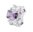 Fancy Magic Purple FMP02 shiny silver pendant