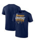 Фото #2 товара Men's Navy Utah Jazz 2022 Northwest Division Champions Locker Room T-shirt