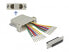 Фото #2 товара Delock 66836 - D-Sub 44pin - 2x RJ-45 - Beige