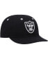 Фото #4 товара Boys and Girls Infant Black Las Vegas Raiders Team Slouch Flex Hat