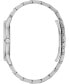 ფოტო #2 პროდუქტის Men's Sutton Stainless Steel Bracelet Watch 40mm