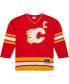 Фото #2 товара Men's Lanny McDonald Red Calgary Flames Captain Patch 1988/89 Blue Line Player Jersey