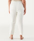 ფოტო #2 პროდუქტის Plus Size Seamed Ankle Pant