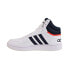 Adidas Hoops 3.0 Mid Classic Vintage Men's Shoes White-Navy-Red gy5543