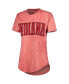 ფოტო #3 პროდუქტის Women's Crimson Indiana Hoosiers Southlawn Sun-Washed T-shirt