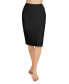 Фото #1 товара Women's Seamless High-Waisted Bonded Full Slip Skirt