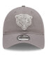 ფოტო #4 პროდუქტის Men's Gray Chicago Bears Core Classic 2.0 9TWENTY Adjustable Hat